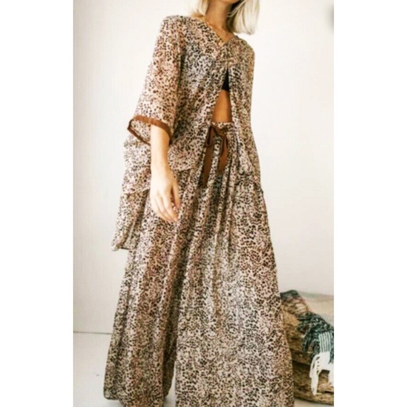 Free People Other - NEW Free People Intimately Sleepin In Shirt Pant S